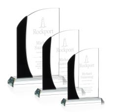 Jarvis Black Peaks Crystal Award - Awards and Trophies