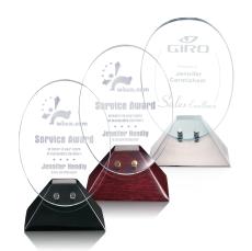 Fresco Circle Crystal Award - Crystal Awards