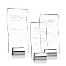 Memphis Rectangle Crystal Award - Awards and Trophies