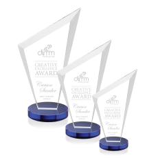 Condor Blue Peaks Crystal Award - Crystal Awards