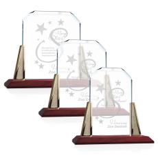 Renata Gold Peaks Crystal Award - Awards and Trophies