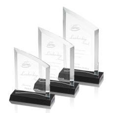 Templar Black Peaks Crystal Award - Crystal Awards