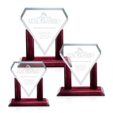 Marquise Starfire Crystal Award - Diamond Awards