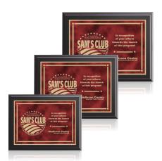 Farnsworth/Contempo - Black/Red - Plaque Awards
