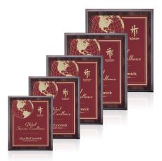 Farnsworth/Marietta - Cherry/Red - Plaque Awards