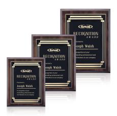Farnsworth/Marquis - Cherry/Black - Plaque Awards