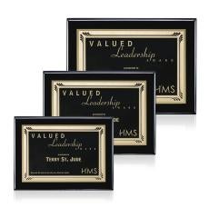 Oakleigh/Sonata - Black/Black - Plaque Awards