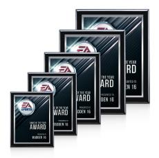 Oakleigh Full Color 3D Plaque - Black/White - Awards and Trophies