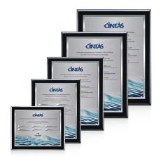 Oakleigh Full Color 3D Plaque - Black/Silver - Awards and Trophies