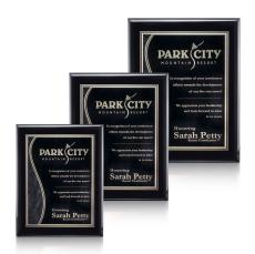 Oakleigh/Nobleton Plaque - Black Finish - Awards and Trophies