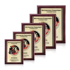 Oakleigh/AstroSub Plaque - Rosewood/Gold - Plaque Awards