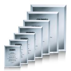 Mirror Plaque - Silver - Plaque Awards