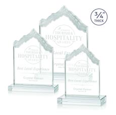 McKinley Jade Peaks Glass Award - Awards and Trophies