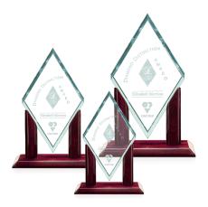 Mayfair Jade Diamond Glass Award - Awards and Trophies