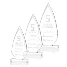 Vanderbilt Flame Acrylic Award - Acrylic Awards