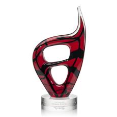 Zephyr Flame Glass Award - Awards and Trophies