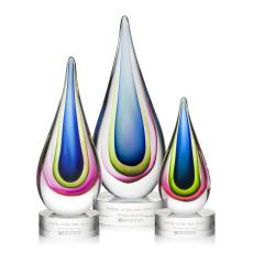 Tacoma Tear Drop Glass Award - Glass Awards