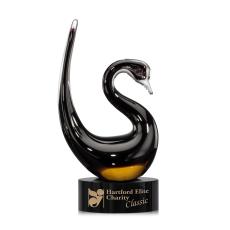 Soho Swan Animals Glass Award - Crystal Awards
