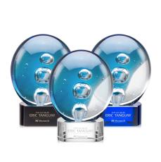 Zoltan Circle on Paragon Base Glass Award - Awards and Trophies