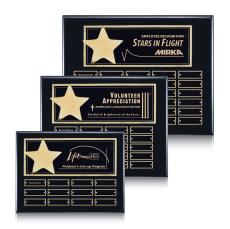 Hollister (Horiz) Perpetual - Black/Gold  - Awards and Trophies