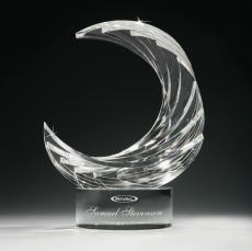 Crest Unique Crystal Award - Awards and Trophies