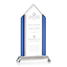 Metro Tower Peaks Crystal Award - Awards and Trophies