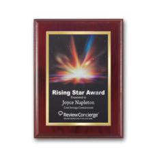 SpectraPrint Plaque - Mahogany Gold - Awards and Trophies
