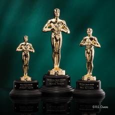 Classic Achievement Metal on Ebony Award - Unique Awards