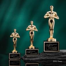 Classic Achievement Metal on Marble Award - Marble & Stone Awards