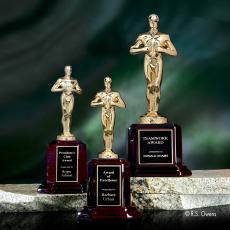 Classic Achievement Metal on Rosewood Award - Unique Awards