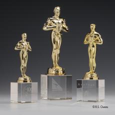 Classic Achievement Crystal on Optical Award - Awards and Trophies