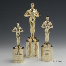 Classic Achievement Metal on Gold Award - Awards and Trophies