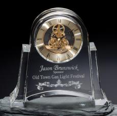 Dresden Clock Crystal Award - Awards and Trophies