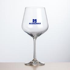 Breckland Burgundy Wine - Imprinted - Barware