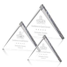 Tideswell Pyramid Crystal Award - Awards and Trophies