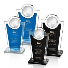 Fabiola Globe Crystal Award - Awards and Trophies
