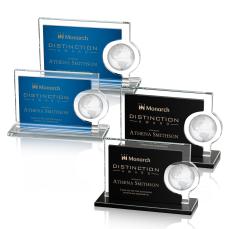 Calvina Globe Crystal Award - Crystal Awards