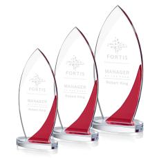 Harrah Red Peaks Crystal Award - Awards and Trophies
