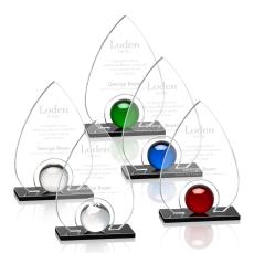 Dangerfield Starfire Flame Crystal Award - Awards and Trophies