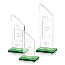 Dixon Green Peaks Crystal Award - Awards and Trophies