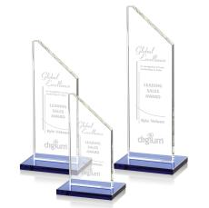 Dixon Blue Peaks Crystal Award - Crystal Awards