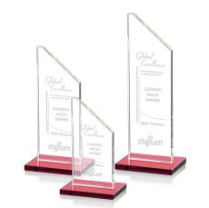 Dixon Red Peaks Crystal Award - Awards and Trophies