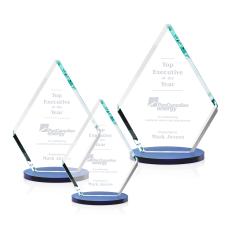 Canton Blue Crystal Award - Awards and Trophies