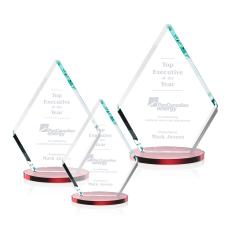 Canton Red Crystal Award - Awards and Trophies