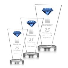 Jervis Gemstone Sapphire Crystal Award - Awards and Trophies