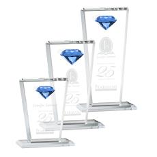Regina Gemstone Sapphire Crystal Award - Diamond Awards