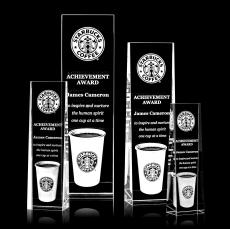 Milnerton 3D Towers Crystal Award - Awards and Trophies