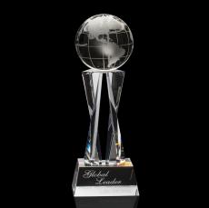 Grafton Globe Crystal Award - Awards and Trophies