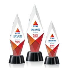 Manilow Full Color Diamond Crystal Award - Awards and Trophies