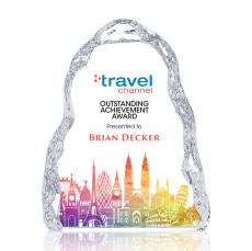 Carling Iceberg Full Color Crystal Award - Awards and Trophies